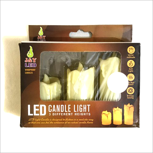 3pcs Different Height Led Candle Light
