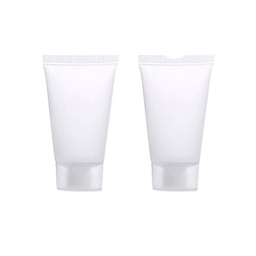 White Cosmetic Cream Packaging Tube