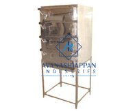 Silver Steam Line Idly Box