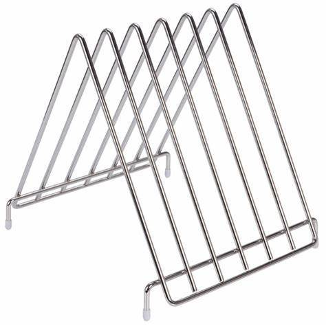 Stainless Steel Stand Wire For Chopping Board 6 Section Wcb6