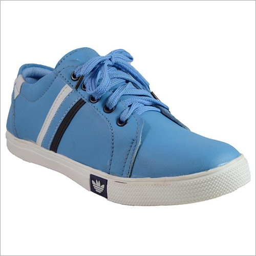 Breathable Sky Blue Canvas Shoes at 