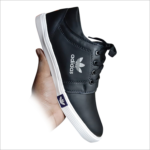 Breathable Casual Black Canvas Shoes