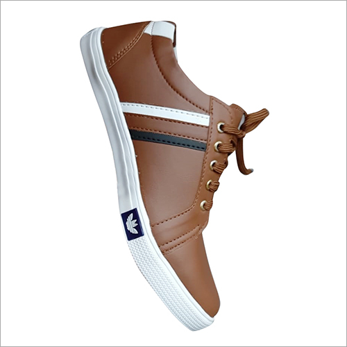 Casual Brown Canvas Shoes