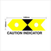 Caution Indicator Sign Board