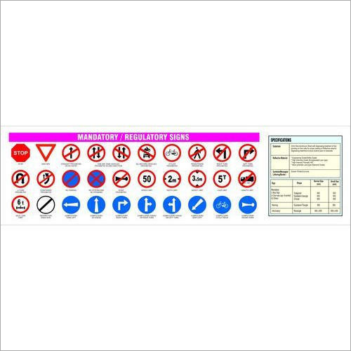 Mandatory Signs Board