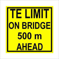 Railway Te Limit Sign Board