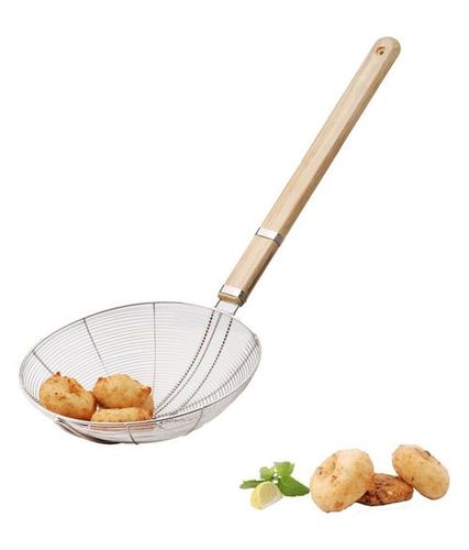 Wooden Handle Strainer