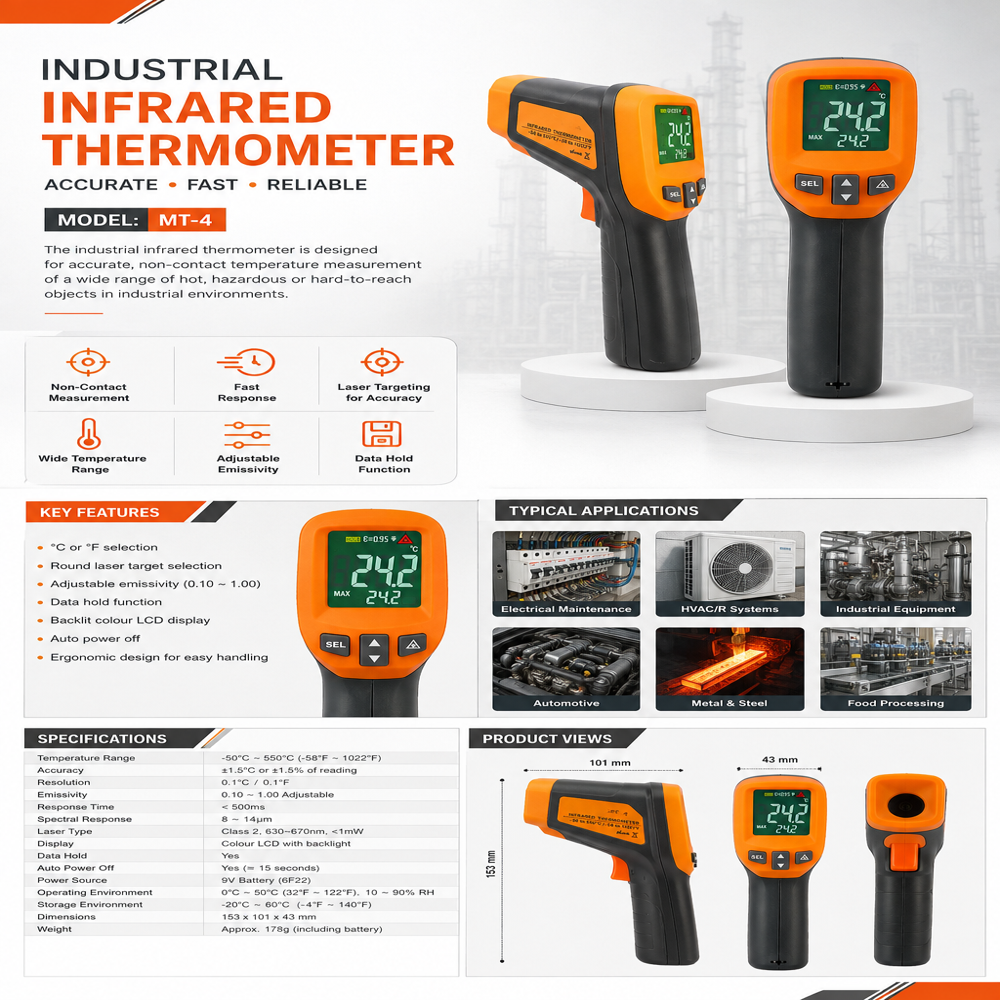 Industrial Infrared Thermometer