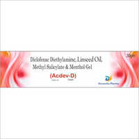 Salicylate do leo de Linseed do Diethylamine de Diclofenac e Gel Methyl do Menthol