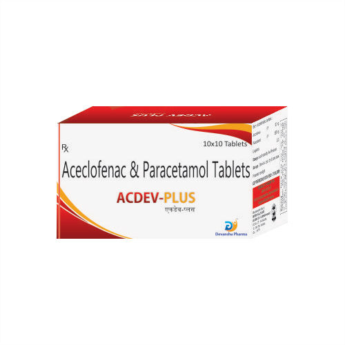 Aceclofenac And Paracetamol Tablets