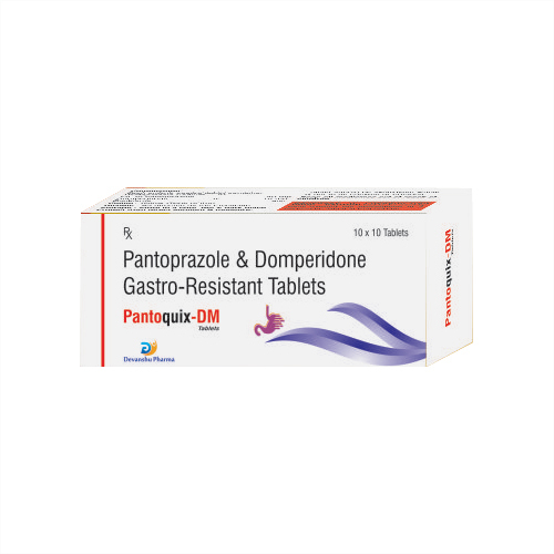 Pantoprazole And Domperidone Gastro-Resistant Tablet