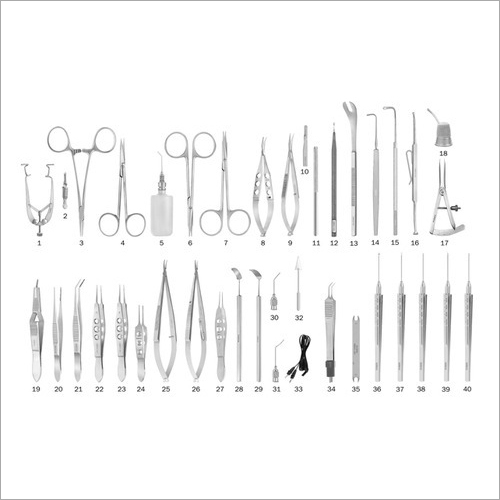 Lacrimal Eye Surgery Instruments By CRESCENT VISION CARE