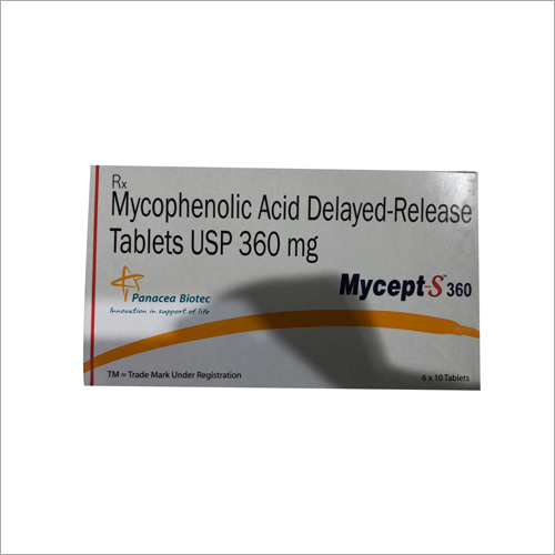 Mycophenolic Acid Delayed-Release Tablets