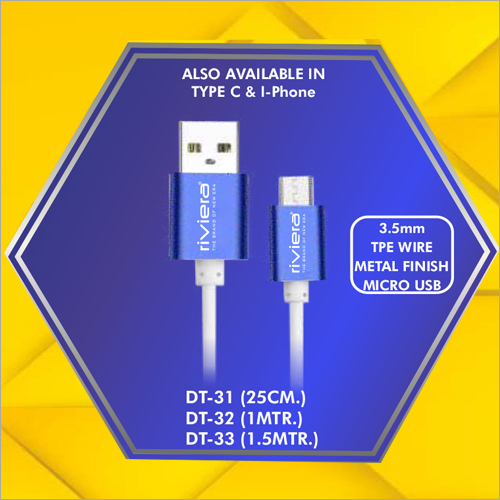 3.5 mm Micro Usb Data Cable TPE Wire
