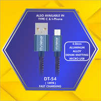 4.0 mm Micro Usb Data Cable