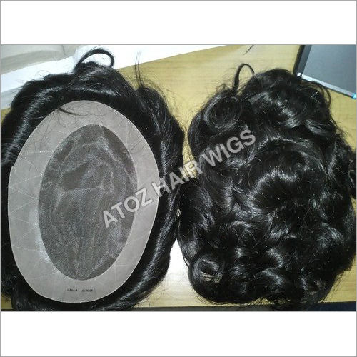 Mono Flament Hair Patch Hair Grade: Natural