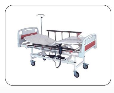 ICU Bed - Electric With ABS Panel & Aluminum Safety Rails