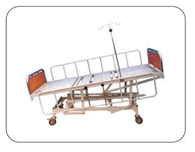 ICU Bed Mechanical With Laminated SS Panel