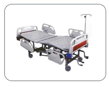 ICU Bed With ABS Panel & Safety Rail