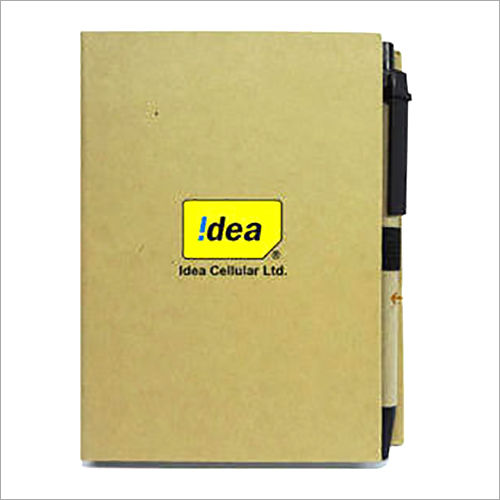 Paper And Plastic Eco Sticky Note Pad With Pen