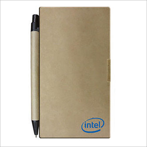 Paper Promotional Eco Sticky Note Pad With Pen