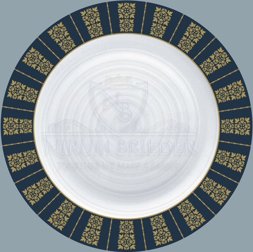 Round Dinner Plate