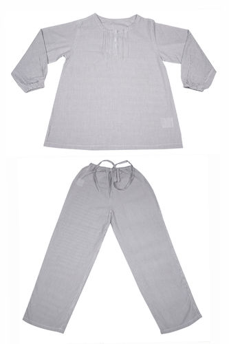 Pajama Set Small Strip Age Group: Adult Person