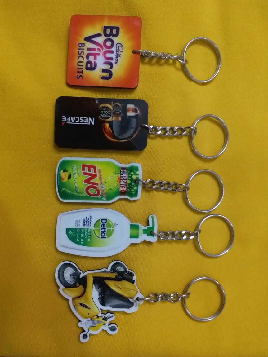 wooden keychain