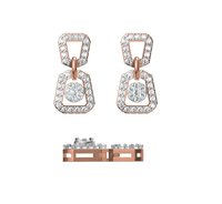 Diamond Earring CVD TCW 0.74 14K gold 4.5 gm