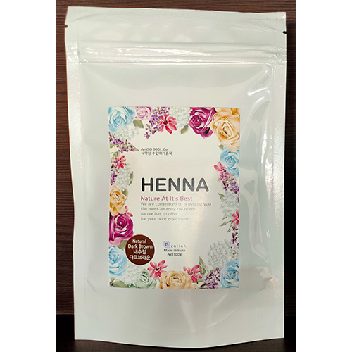Natural Dark Brown Henna Colour
