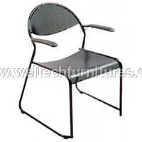 Metal perforated chairs