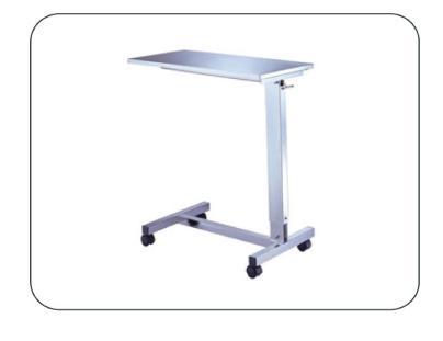 Over Bed Table Height Adjustable