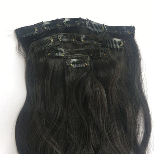 Clip In Black Hair Extension