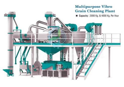 Multipurpose Vibro Grain Cleaning Plant