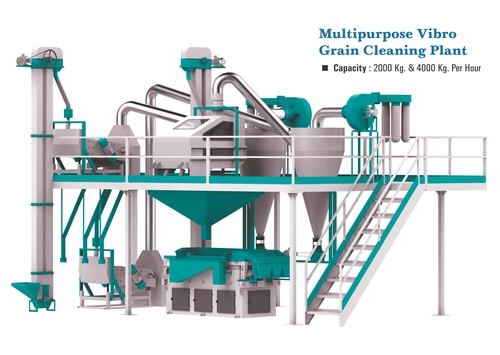 Lower Energy Consumption Multipurpose Vibro Grain Cleaning Plant