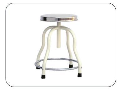 Revolving Patient Stool SS Top