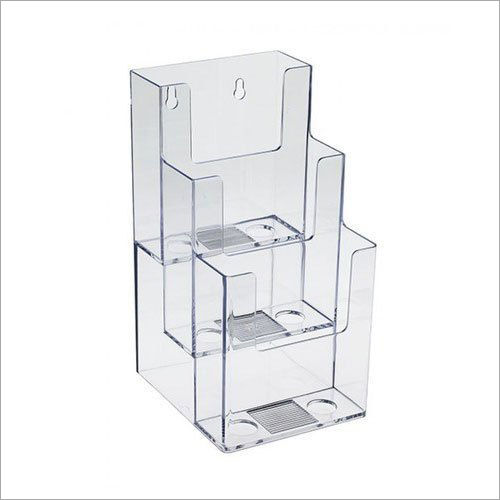 Glass Brochure Holder