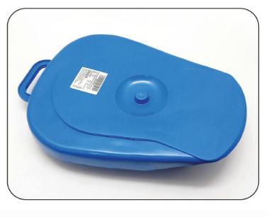 Bed Pan With Cover Polypropylene