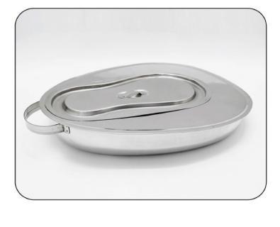 Bed Pan With Lid Stainless Steel