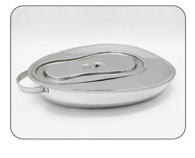 Stainless Steel Bed Pan With Lid For Hospital, Clinic