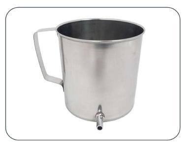 Douche Can Stainless Steel