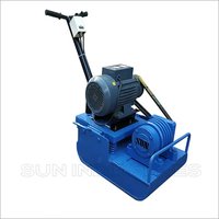 Soil Compactor - Impact Force 1300kg, Vibration Frequency 2000 P/min, 4400 Sq.ft. Working Area | Blue, Gasoline Engine, 100kg Weight, 700x500x800 Mm Dimensions, 5l Fuel Tank