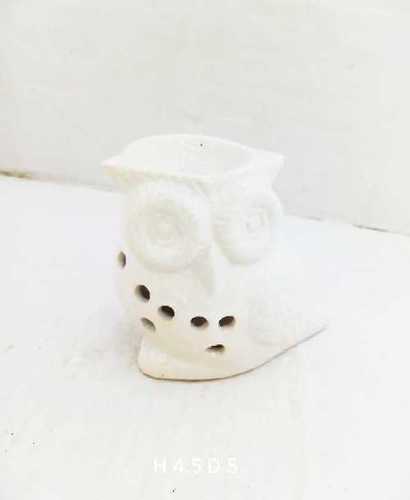 Ceramic Owl Shape Oil Burner By RAW GALAXY INDUSTRIES