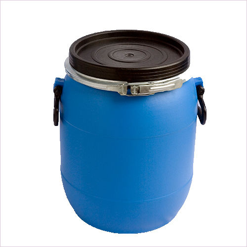 25 Ltr Open Mouth Blue Drum