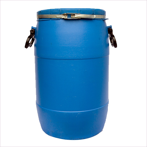 Round Shape Blue Color 30 Ltr Open Mouth Drum