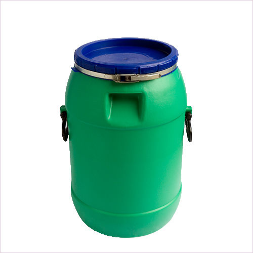 Green 40 Ltr Open Grip Mouth Drum