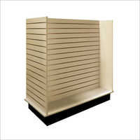 MDF Wooden Slatwall Display Rack