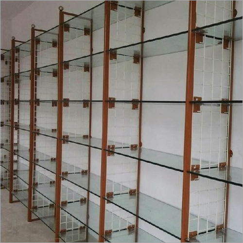 Metal And Glass Display Rack At 6012 00 INR In Mumbai Glorious Vision