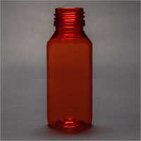 60 ml Red Round Pharmaceutical Bottle