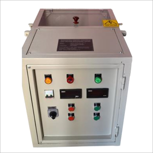 High Voltage Breakdown Tester - Metal, Variable Output Up to 100 kV | AC, DC, & Manual/Motorized Operation, Trip Reset Interlock, Honeywell Grey Enclosure